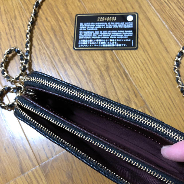 CHANEL(シャネル)のたっくんさん専用 シャネル  キャビアスキン チェーンウォレット 新品 レディースのファッション小物(財布)の商品写真