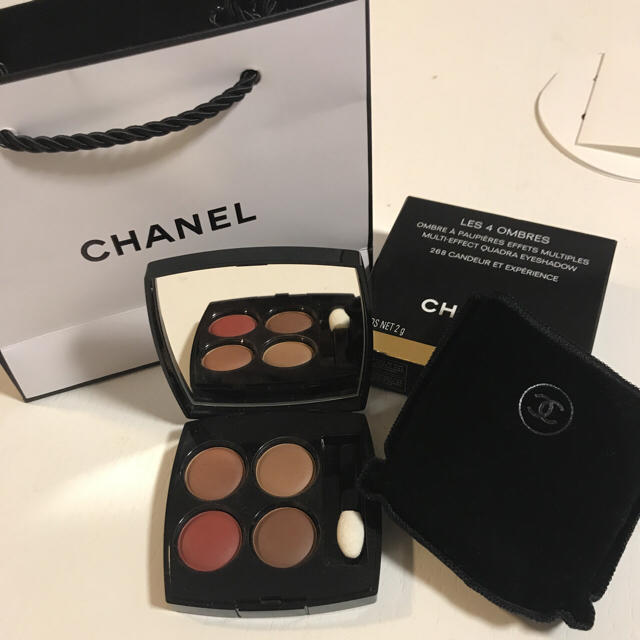 CHANEL アイシャドウ 268 赤キャトル