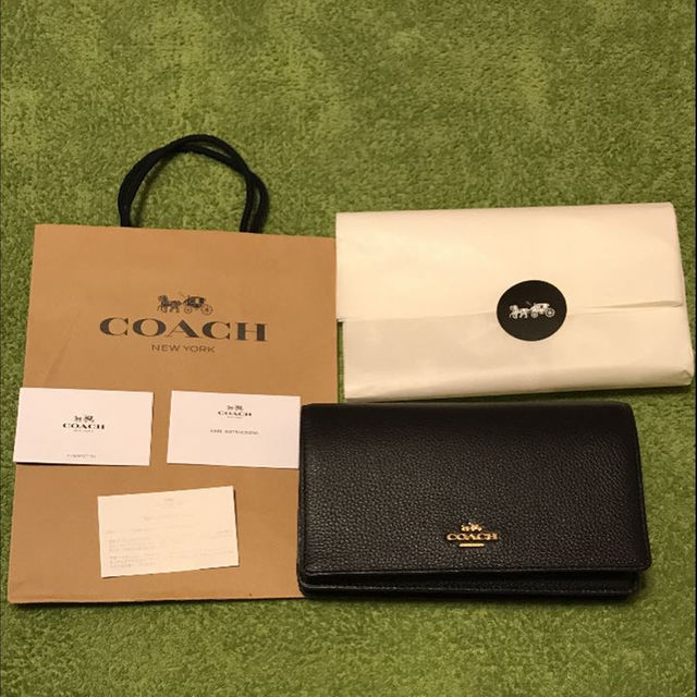 COACH - コーチ お財布 ショルダー 新品の通販 by ぐーママ's shop 