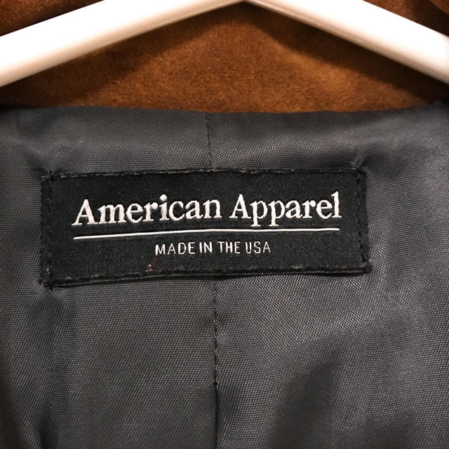 American Apparel(アメリカンアパレル)のアメアパ American Apperalユニセックスロングウールコート レディースのジャケット/アウター(ロングコート)の商品写真