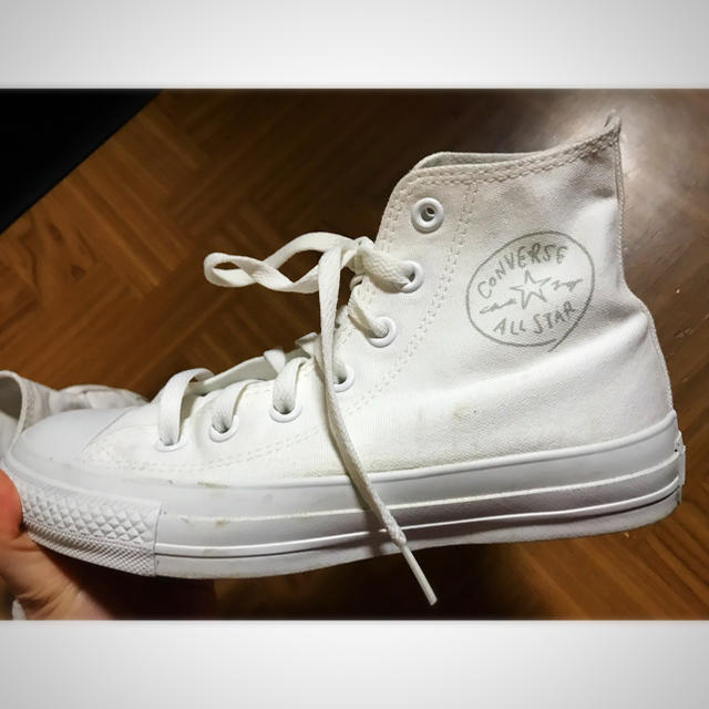 CONVERSE(コンバース)のコンバース ホワイトアトリエオリジナル レディースの靴/シューズ(スニーカー)の商品写真