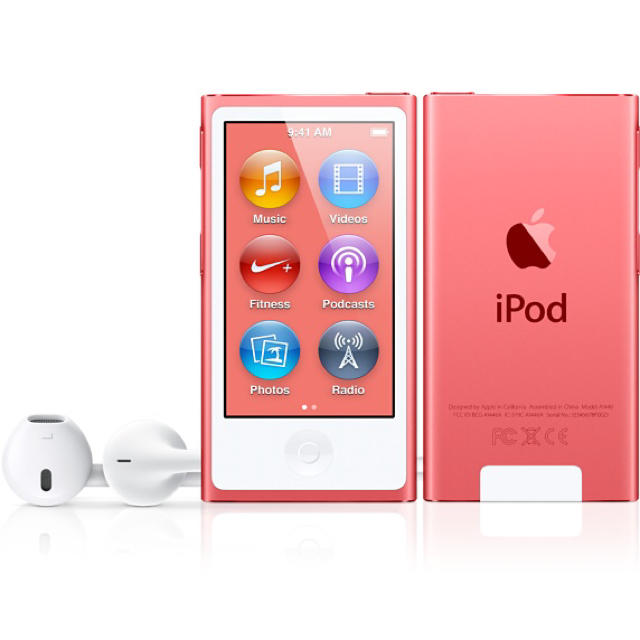 Apple(アップル)のiPod nano 送料無料♡ スマホ/家電/カメラのオーディオ機器(ポータブルプレーヤー)の商品写真