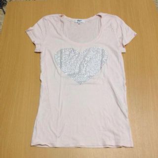 ナチュラルビューティーベーシック(NATURAL BEAUTY BASIC)のナチュラルビューティ ピンクTシャツ(Tシャツ(半袖/袖なし))