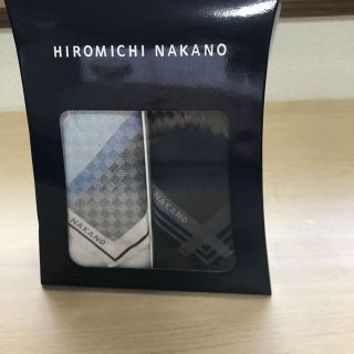 ヒロミチナカノ(HIROMICHI NAKANO)のHIROMICHI NAKANO ハンカチ2枚セット(ハンカチ/ポケットチーフ)