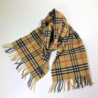 バーバリー(BURBERRY)のバーバリーロンドン マフラー ベージュブラウン　(マフラー)