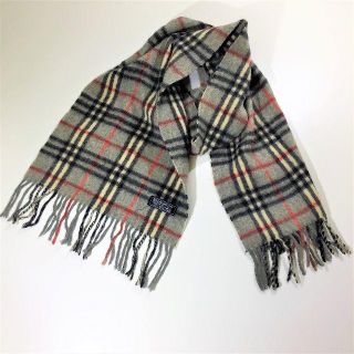 バーバリー(BURBERRY)のバーバリーロンドン マフラー ライトグレー 　(マフラー)