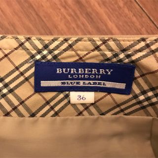 バーバリーブルーレーベル(BURBERRY BLUE LABEL)のバーバリーブルーレーベルロンドンミニタイトスカート(ミニスカート)