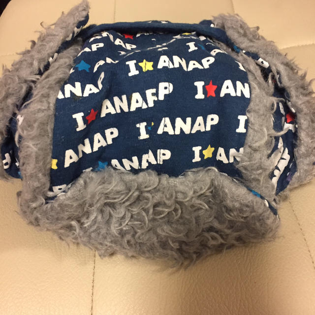 ANAP Kids(アナップキッズ)の【ANAP KIDS】キッズモコモコ帽子 ウィンターキャップ  キッズ/ベビー/マタニティのこども用ファッション小物(帽子)の商品写真