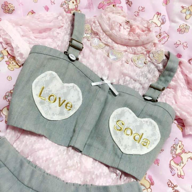 Swankiss(スワンキス)のswankiss ♡ Love soda セットアップ スワンキス レディースのレディース その他(セット/コーデ)の商品写真