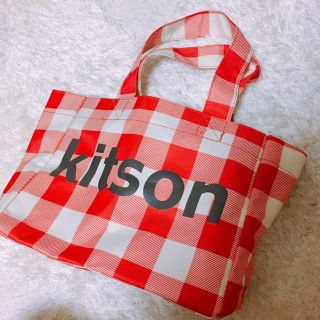 キットソン(KITSON)のkitson☆ギンガムチェック柄バッグ(ハンドバッグ)