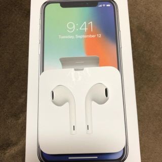 アイフォーン(iPhone)の<みかちん様専用>iPhoneX  純正イヤホン(ヘッドフォン/イヤフォン)