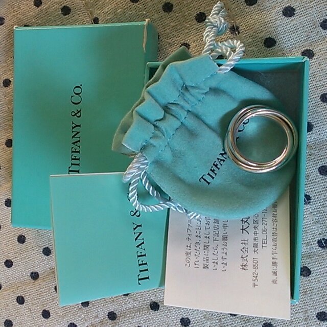 Tiffany & Co.(ティファニー)の*TIFFANY３連リング* レディースのアクセサリー(リング(指輪))の商品写真