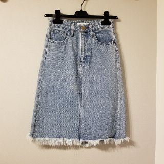 マウジー(moussy)の☆coco6様 専用ページ☆　MOUSSY デニムスカート(ひざ丈スカート)