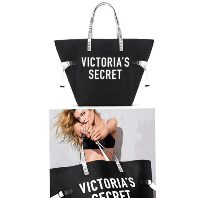 Victoria's Secret(ヴィクトリアズシークレット)の新品 ヴィクトリアシークレット キャンパス トートバッグ Vicoria's レディースのバッグ(トートバッグ)の商品写真