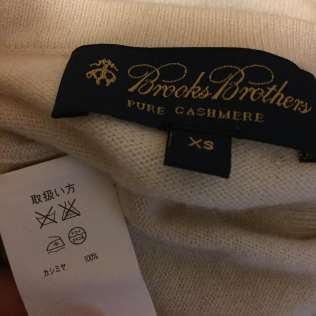 Brooks Brothers(ブルックスブラザース)のカシミヤ100% ニットベスト レディースのトップス(ニット/セーター)の商品写真