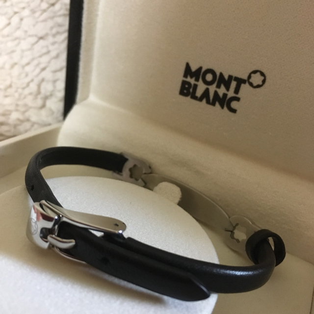 MONTBLANC(モンブラン)の✩lotus様専用✩【MONTBRANC】ブレスレット メンズ 中古 メンズのアクセサリー(ブレスレット)の商品写真