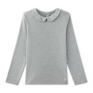 プチバトー(PETIT BATEAU)のプチバトー　8ans 裏起毛　襟付き　長袖　Tシャツ 新品　未使用 (Tシャツ/カットソー)