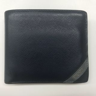 PRADA(プラダ) ロゴ二つ折り財布(小銭入りあり) 2M0738(折り財布)