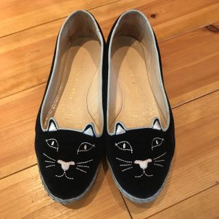 シャルロットオリンピア(Charlotte Olympia)のシャーロットオリンピア フラットシューズ 37(バレエシューズ)