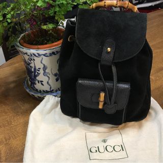 グッチ(Gucci)のGUCCI（グッチ）ミニバンブーリュック(リュック/バックパック)