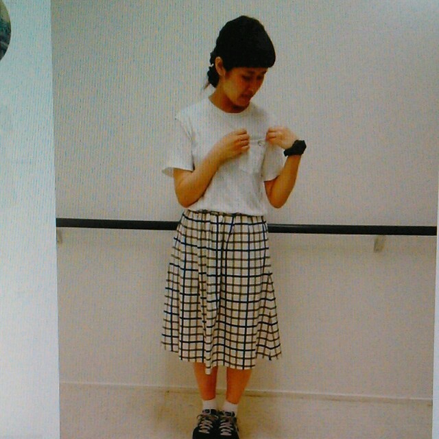 PAR ICI(パーリッシィ)のウインドベンチェックのスカート＊ レディースのスカート(ひざ丈スカート)の商品写真