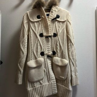 バーバリーブルーレーベル(BURBERRY BLUE LABEL)のバーバリーブルーレーベル⭐️ニットカーディガンコート(ニットコート)