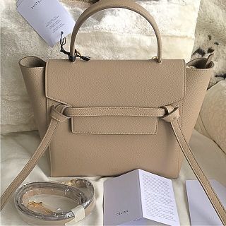 celine - 限定値下げ！！セリーヌ ベルトバッグ ライトトープ 新品未 ...