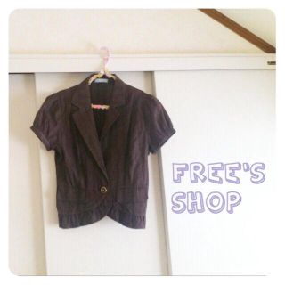 フリーズショップ(FREE'S SHOP)の半袖ジャケット♡FREE'S SHOP(テーラードジャケット)