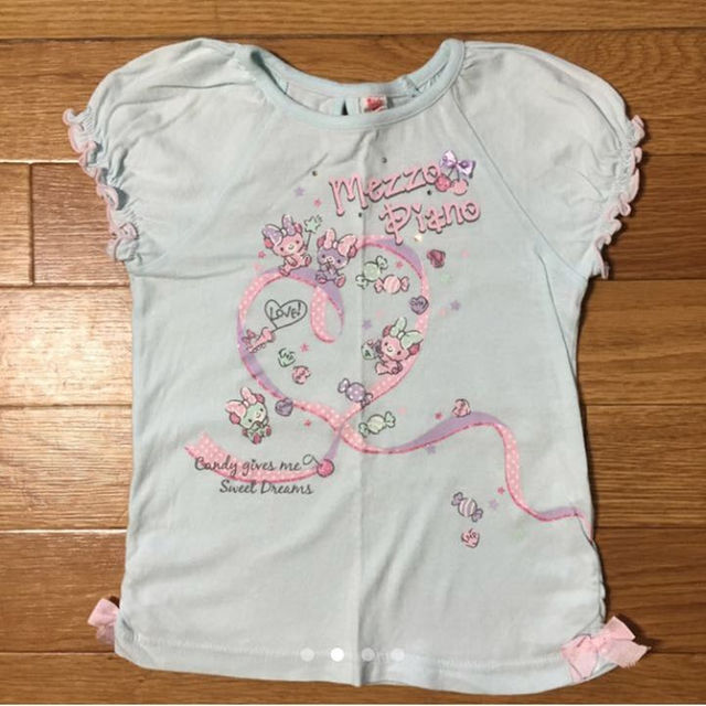 mezzo piano(メゾピアノ)の【大特価‼️早い者勝ち‼️】110cm♡Tシャツ キッズ/ベビー/マタニティのキッズ服女の子用(90cm~)(その他)の商品写真