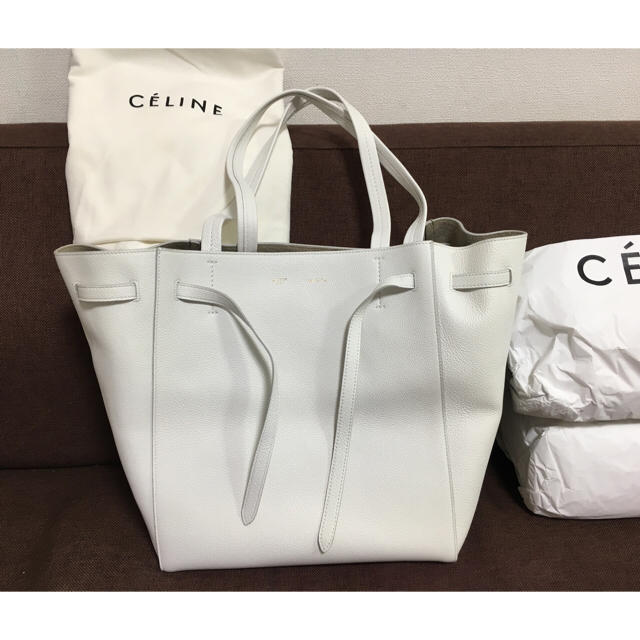 超お買い得！】 celine 白 カバファントム 【新品】セリーヌ - トート ...