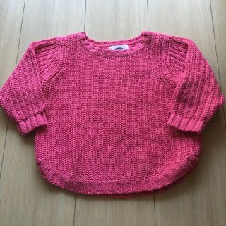 オールドネイビー(Old Navy)のピンク ニット 18-24M(ニット)