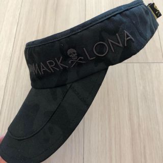 マークアンドロナ(MARK&LONA)のMARK＆LONA 未使用 サンバイザー(ウエア)