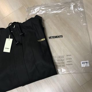 バレンシアガ(Balenciaga)の新品 正規品 Vetements Raincoat Black 17AW(その他)