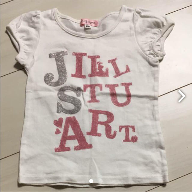 JILLSTUART NEWYORK(ジルスチュアートニューヨーク)の美品  Tシャツ キッズ/ベビー/マタニティのキッズ服女の子用(90cm~)(Tシャツ/カットソー)の商品写真