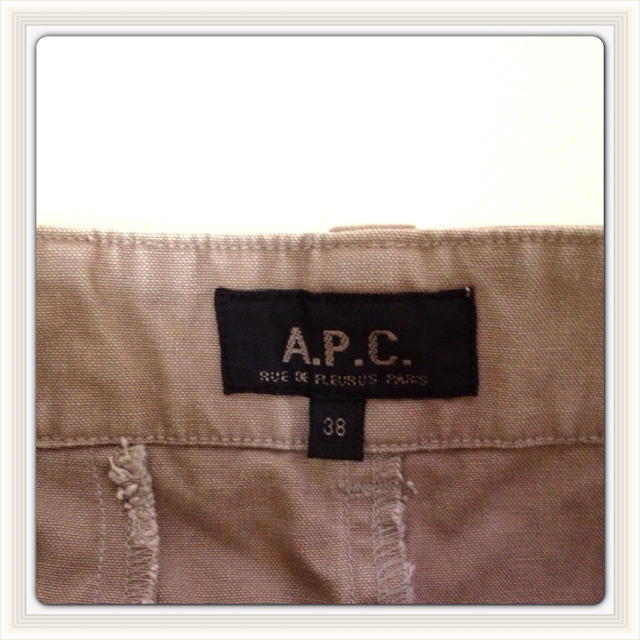 A.P.C(アーペーセー)のおっきめポケットスカート♡ レディースのスカート(ひざ丈スカート)の商品写真