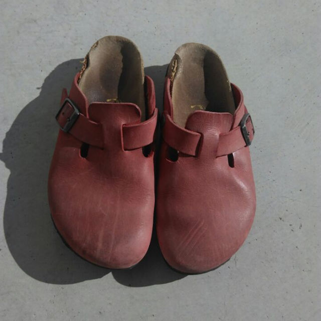 BIRKENSTOCK(ビルケンシュトック)のビルケン　ボストン　限定カラー　24.5cm レディースの靴/シューズ(その他)の商品写真