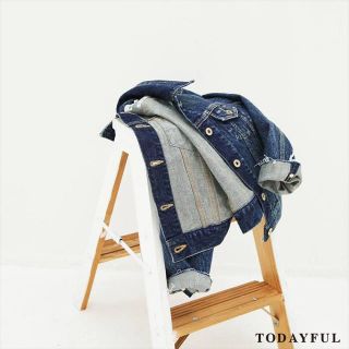 トゥデイフル(TODAYFUL)のtodayful  カットオフデニムジャケット Gジャン 36 新品未使用(Gジャン/デニムジャケット)