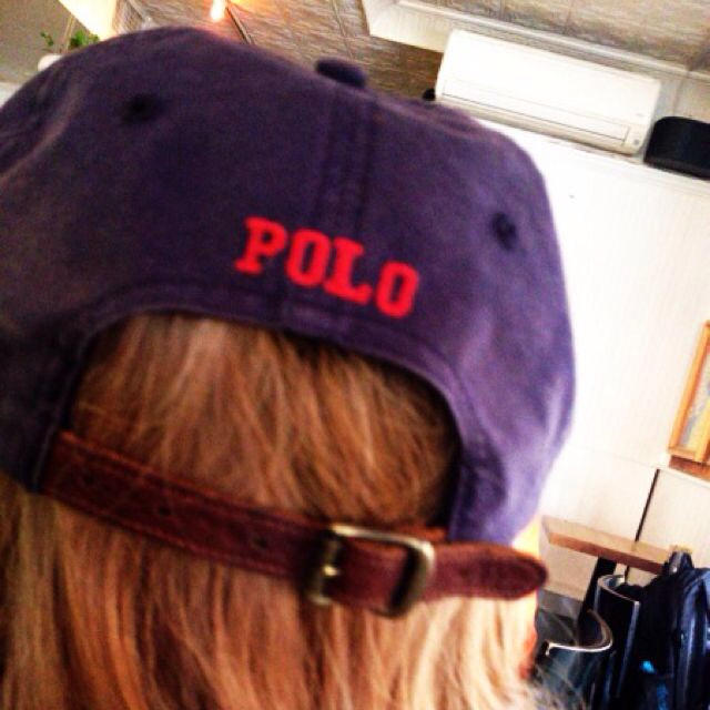 POLO RALPH LAUREN(ポロラルフローレン)のPOLO ヴィンテージキャップ 古着 レディースの帽子(キャップ)の商品写真