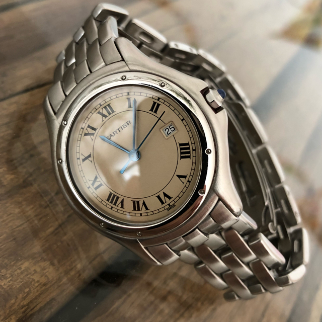 一流の品質 Cartier - カルティエ 時計 クーガーLM 腕時計(アナログ)