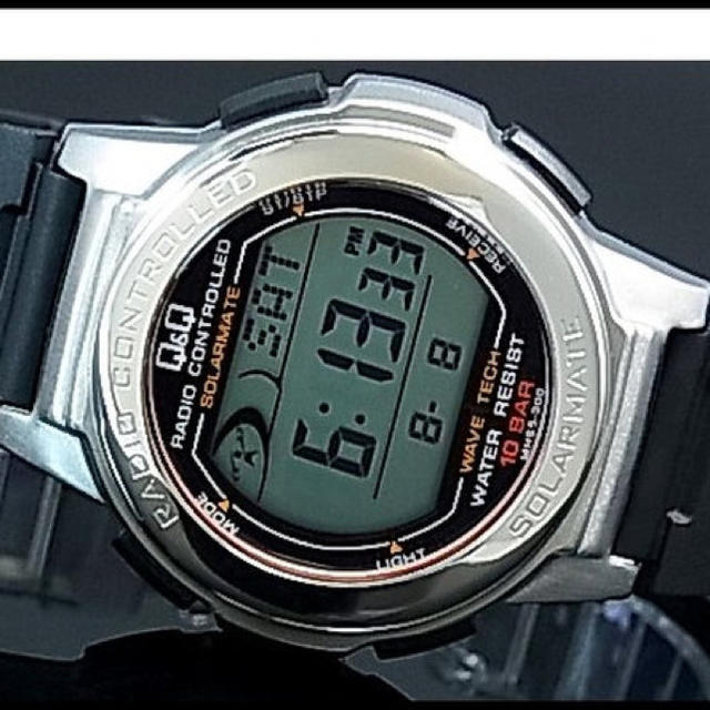 CITIZEN(シチズン)のシチズン デジタル 電波ソーラー メンズ腕時計 Q&Q メンズの時計(腕時計(デジタル))の商品写真