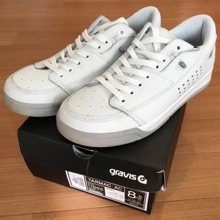 グラビス(gravis)の☆S様専用☆ gravis  グラビススニーカーTARMACターマックホワイト(スニーカー)