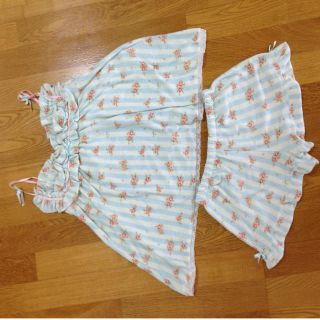 小花柄ルームウェア(ルームウェア)