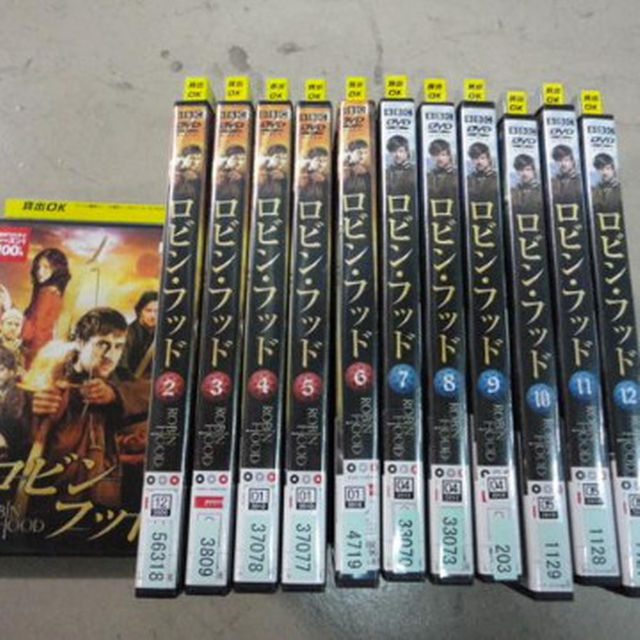 ロビンフッド レジェンド DVD レンタル版全１２巻セット！