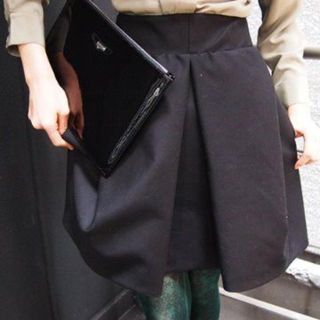 カルヴェン(CARVEN)のレモネード様専用　カルヴェン◆ボックスプリーツ スカート(ひざ丈スカート)