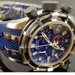 インビクタ(INVICTA)のInvicta 正規品 Reserve Bolt ブルー 定価20万(腕時計(アナログ))