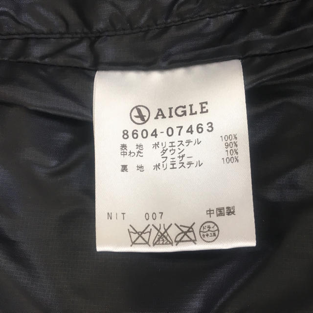 AIGLE(エーグル)のAIGLE ダウンベスト 美品！最終値引き！ レディースのジャケット/アウター(ダウンベスト)の商品写真