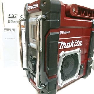 マキタ(Makita)の未使用 マキタ Bluetooth対応 充電式ラジオ オーセンティックレッド(ラジオ)