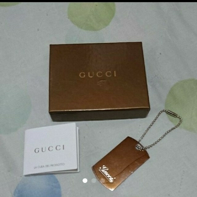 Gucci グッチ Gucci ドッグタグ キーホルダー ネックレスの通販 By みゅ グッチならラクマ