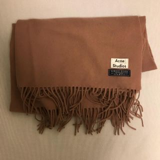 アクネ(ACNE)の☆美品☆ Acne Studios ストール キャメル 旧タグ(マフラー/ショール)