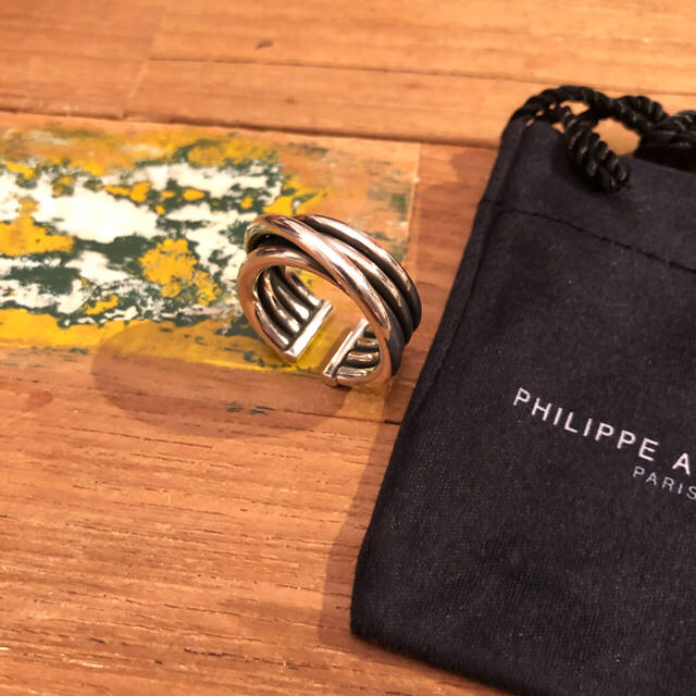Philippe Audibert(フィリップオーディベール)の美品、PHILIPPE AUDIBERT/フィリップオーディベール 4連 リング レディースのアクセサリー(リング(指輪))の商品写真